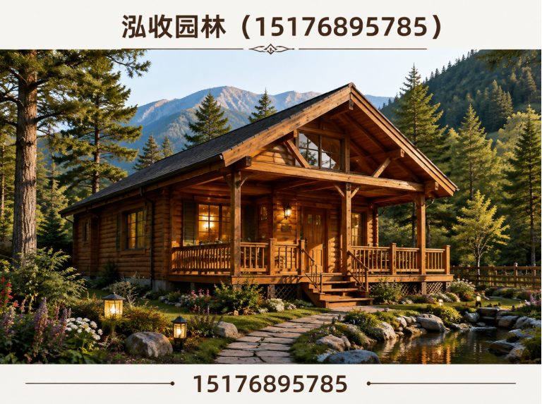 威海京津冀防腐木工程展示图